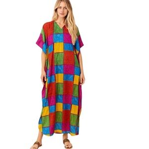 Vintage Winlar Kaftan OS Boho Hippie Colorful
Loungewear Caftan